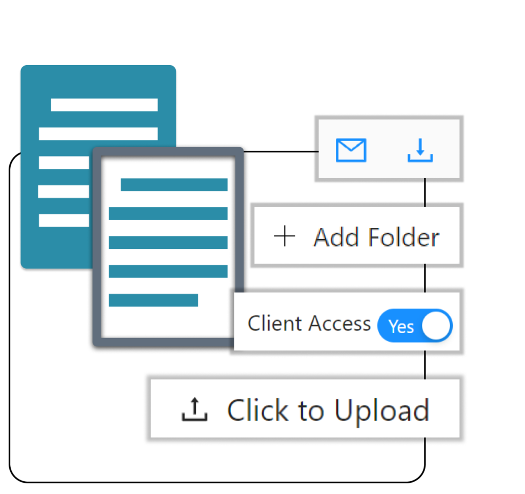 Manage All your Documents using CA Cloud Desk software. Upload files, software and manage all documents.